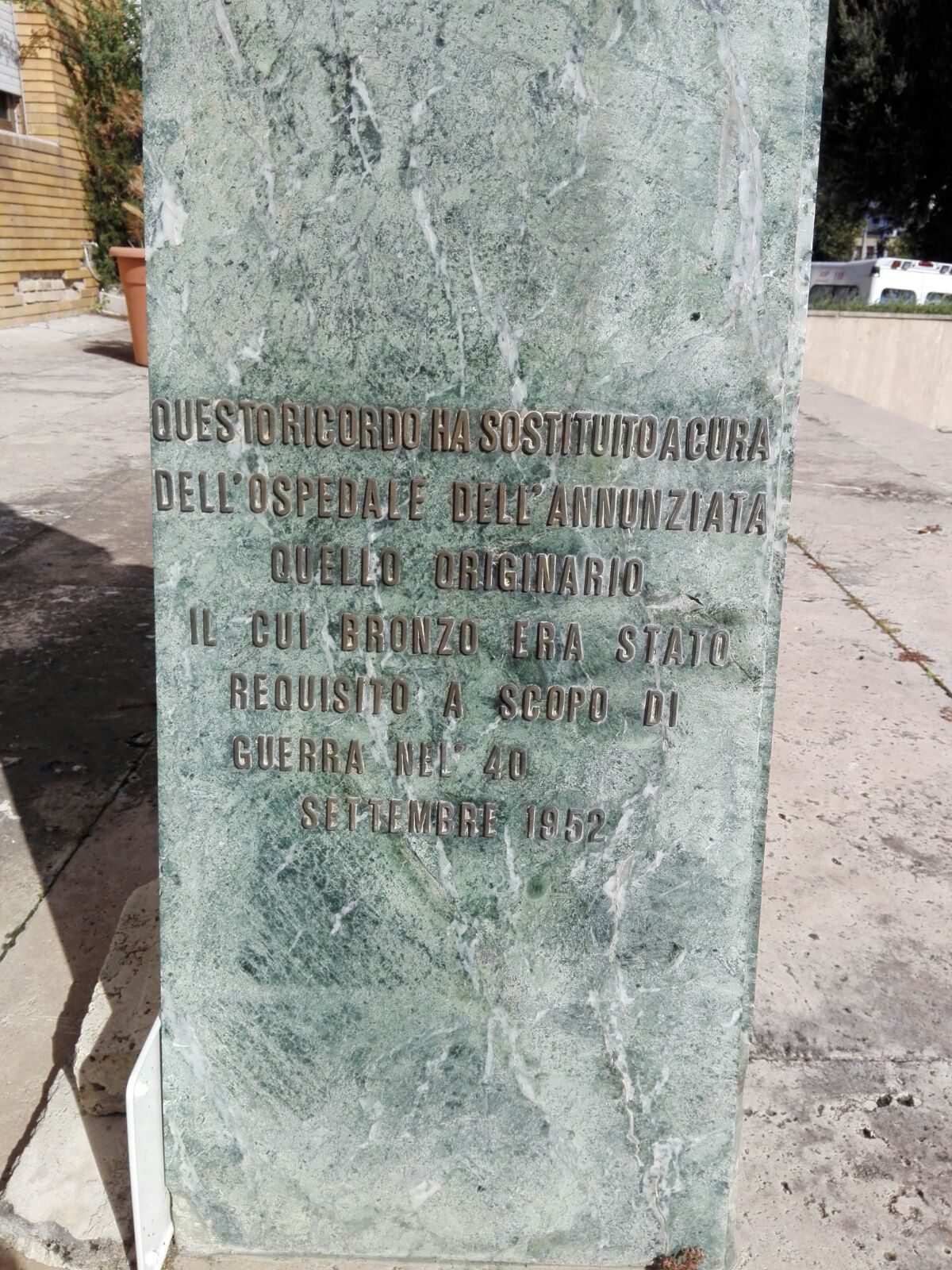 Felice Migliori's bust, Cosenza (3).jpeg